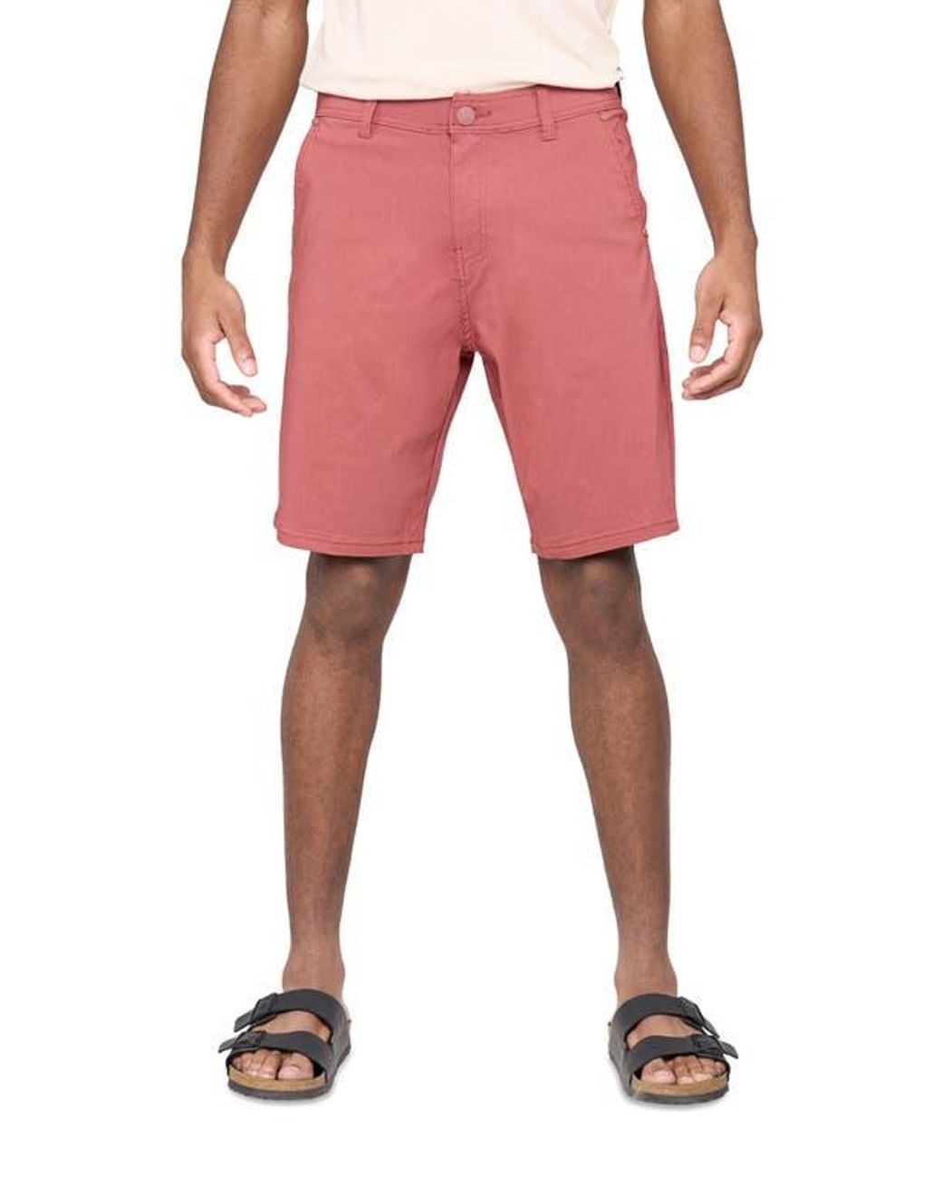 Xray Jeans Red Five Pocket Shorts for men
