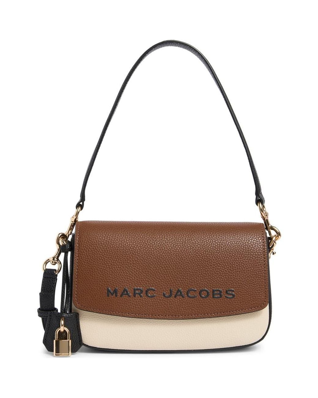SALE！【美品】MARC JACOBS ショルダーバッグ ブラウン Marc Jacobs The Bold Saddle Leather Shoulder Bag in Brown | Lyst