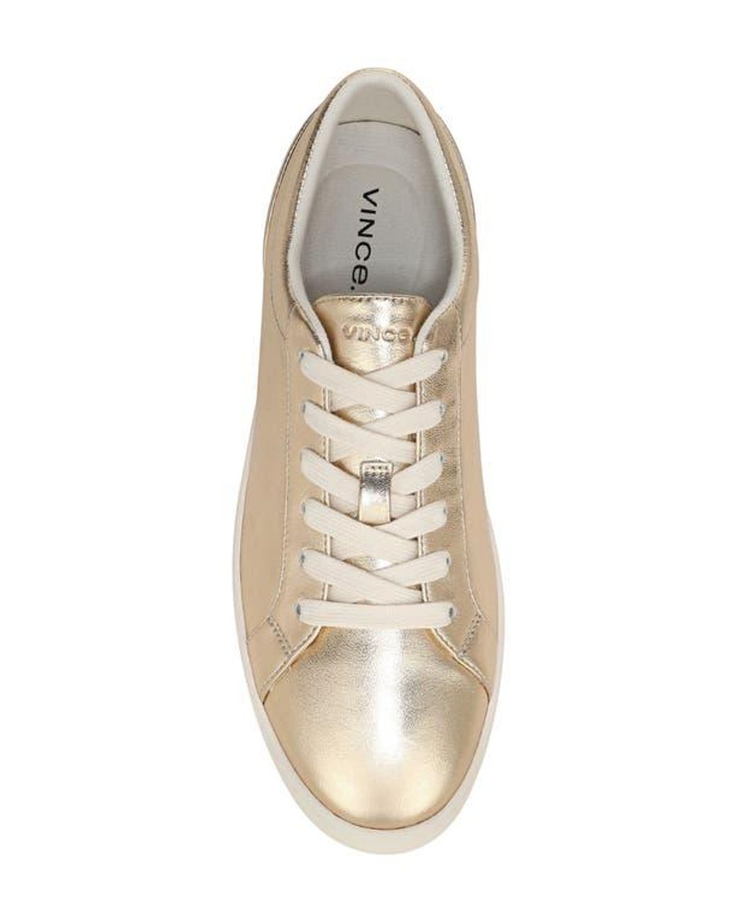 Vince Natural Kameron Leather Sneaker