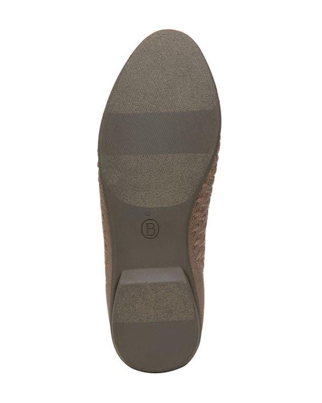 LifeStride Brown Khloe Knit Ballet Flat