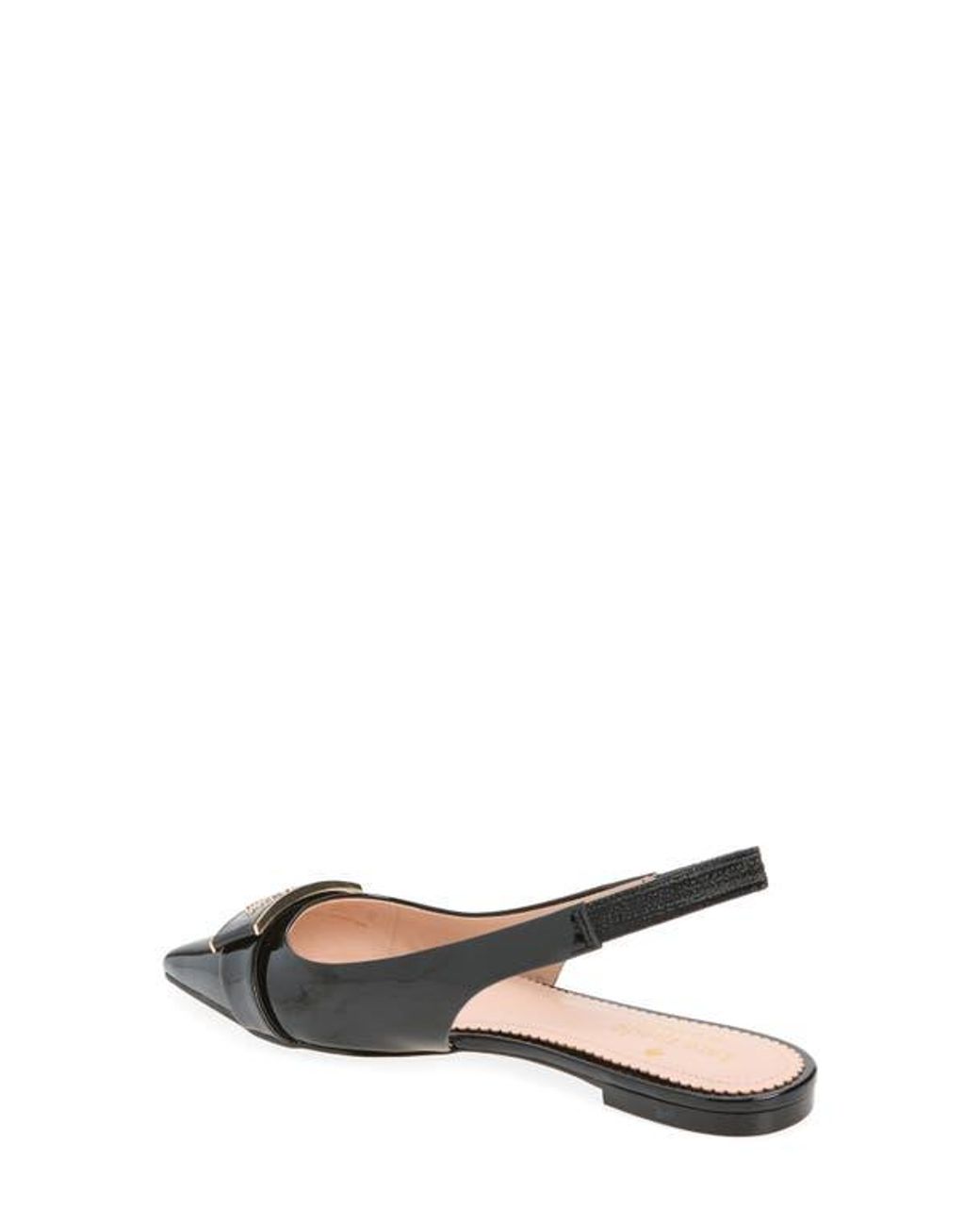 Kate Spade Black Vanna Slingback Flat
