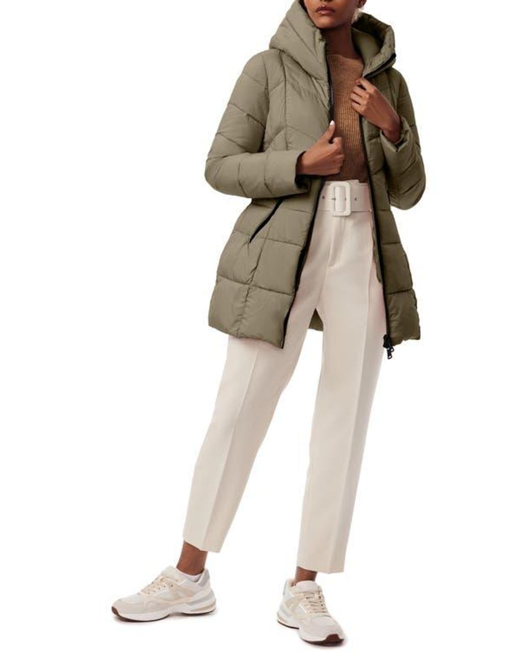 Bernardo water resistant hooded puffer coat new arrivals