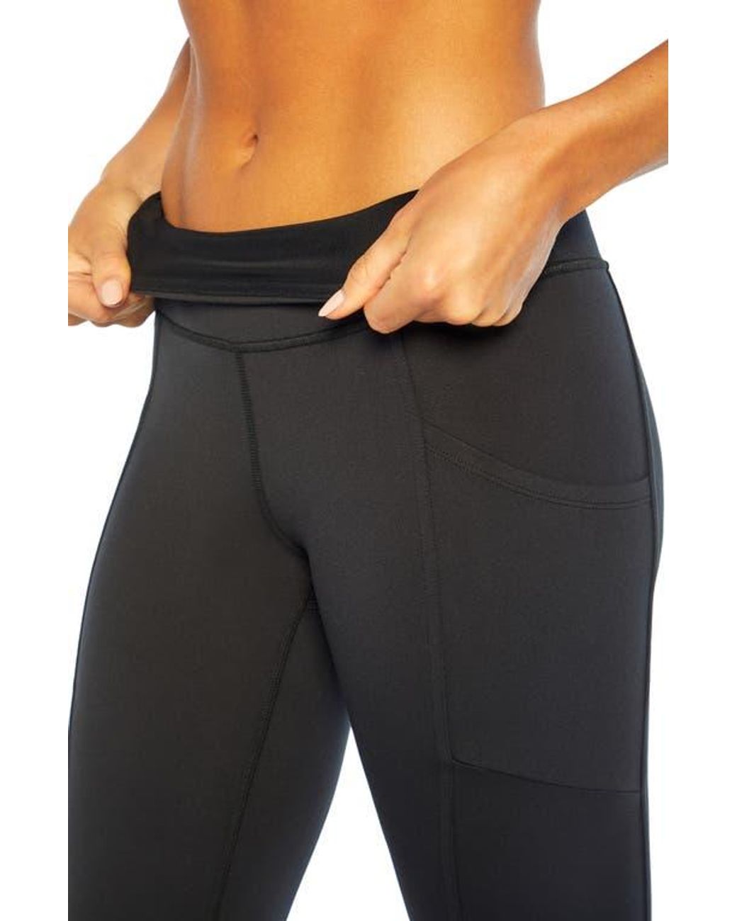 Marika Black Eclipse Ankle Leggings
