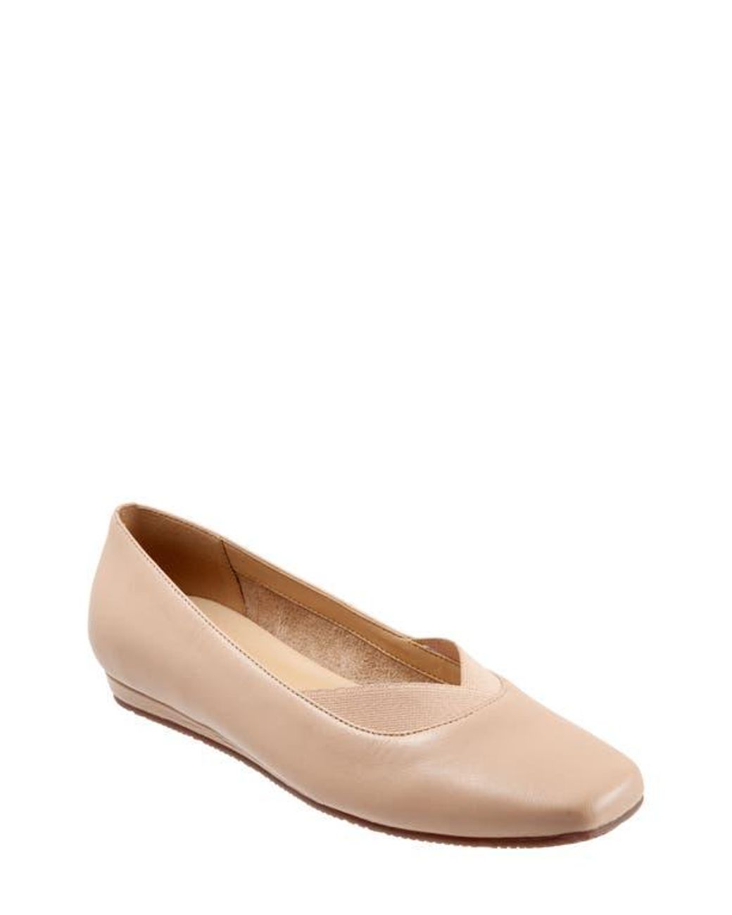 Softwalk® Brown Vianna Flat