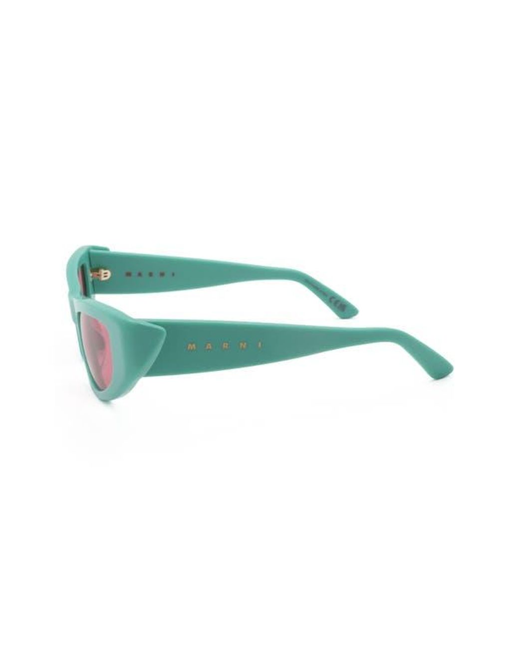 Marni Pink 53Mm Wrap Sunglasses
