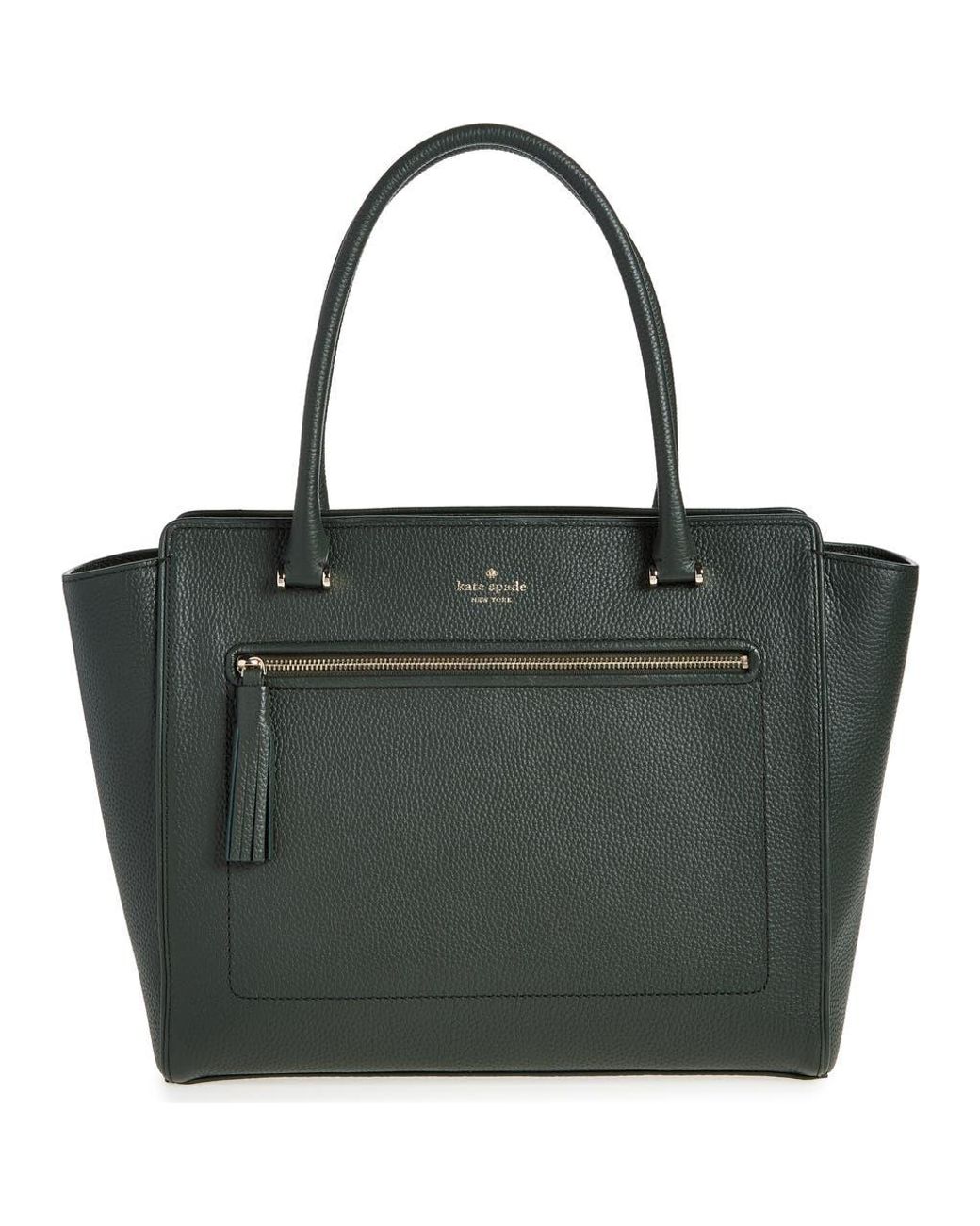 Large allyn leather tote hotsell