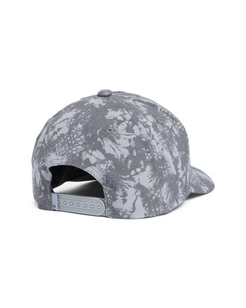 Travis Mathew Gray Pineapple Please Baseball Hat for men