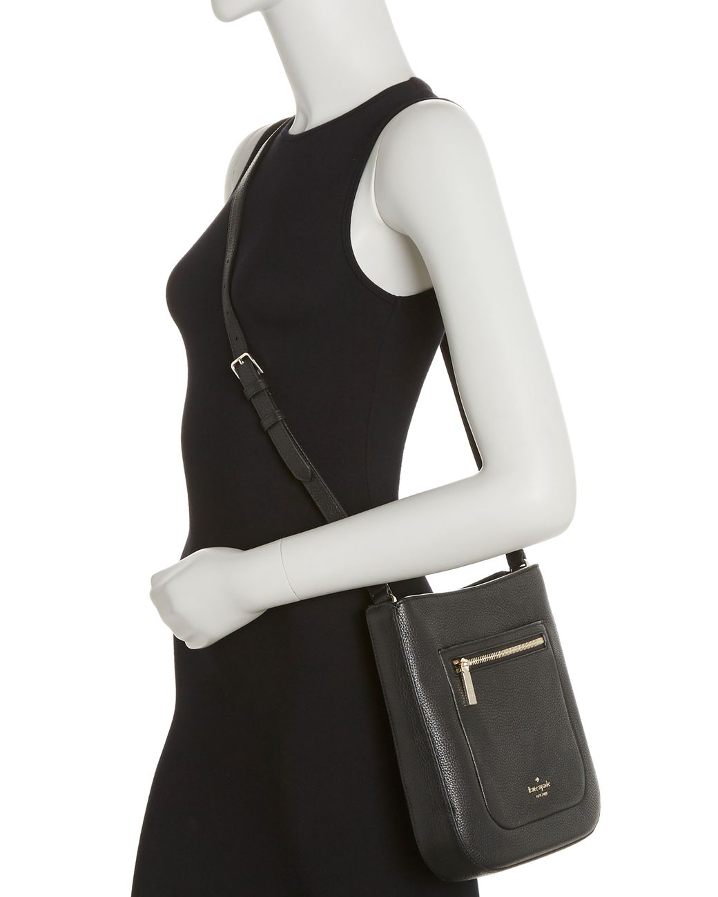 Kate Spade Leila Top Zip Crossbody Bag in Black Lyst
