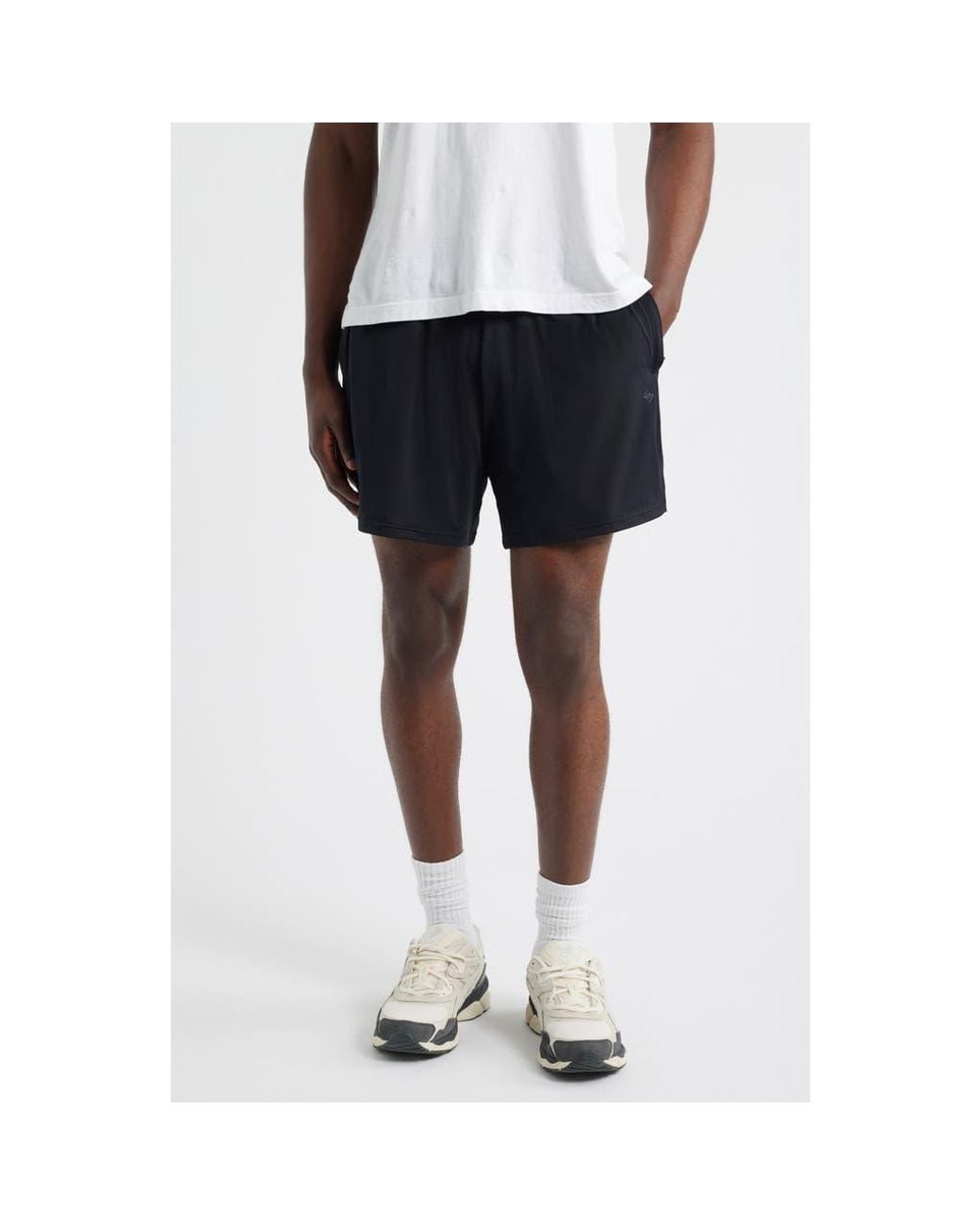 24/7 Black Dna Performance Mesh Shorts for men