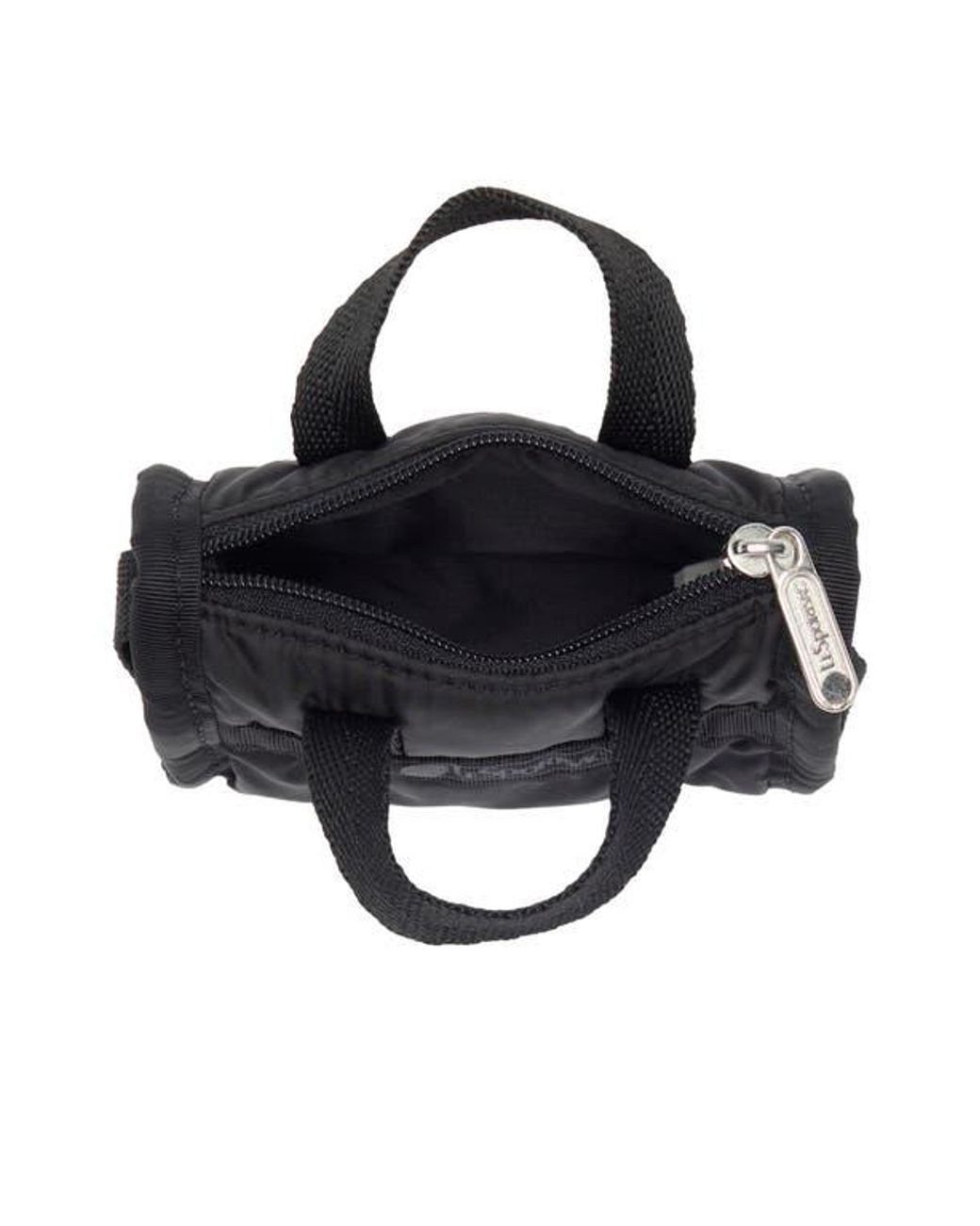 ★LeSportsac★ Black Shine Micro Shoulder Bag 3917M135 Shiny Black Daniella Crossbody | LeSportsac