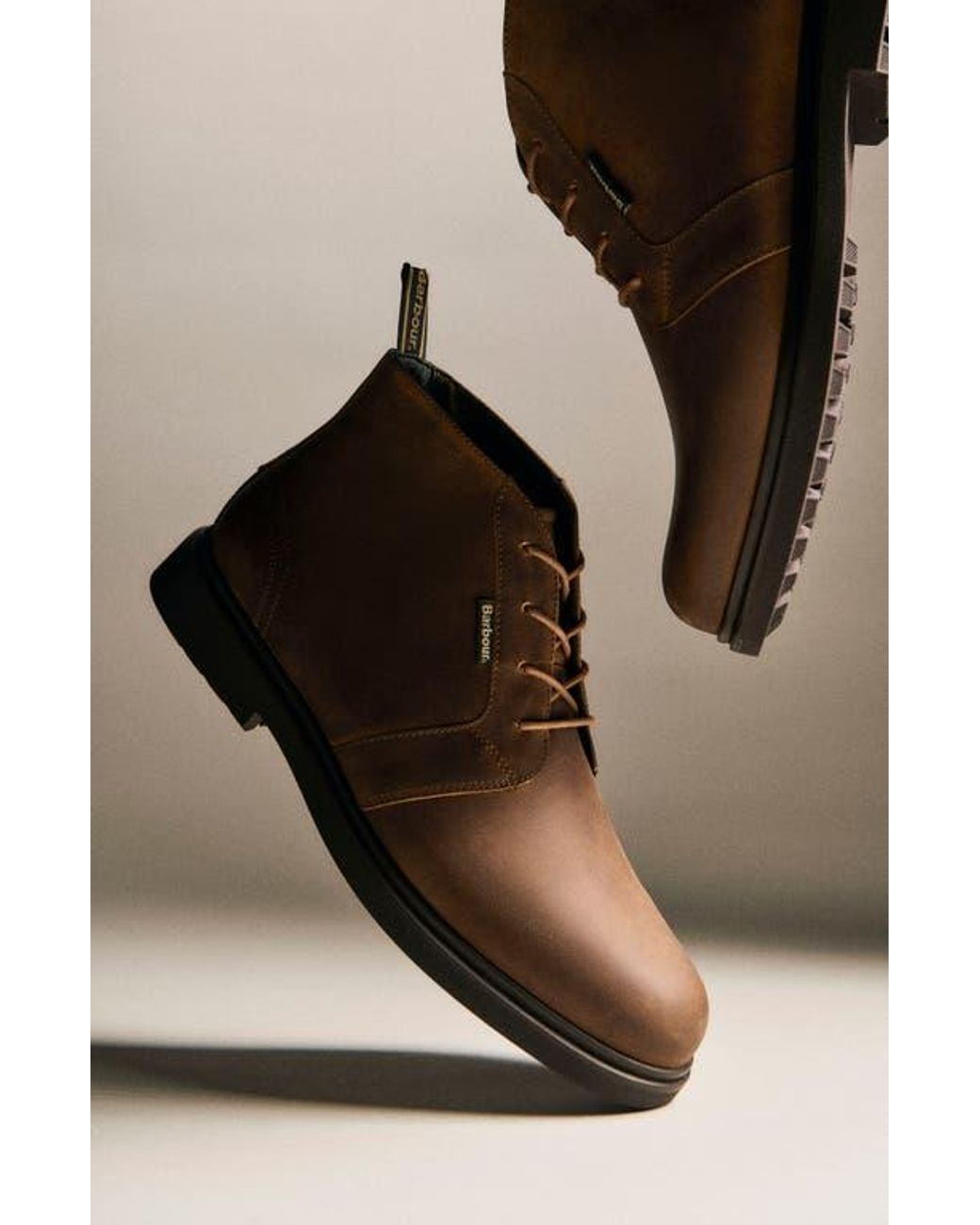 Barbour Brown Meays Chukka Boot for men
