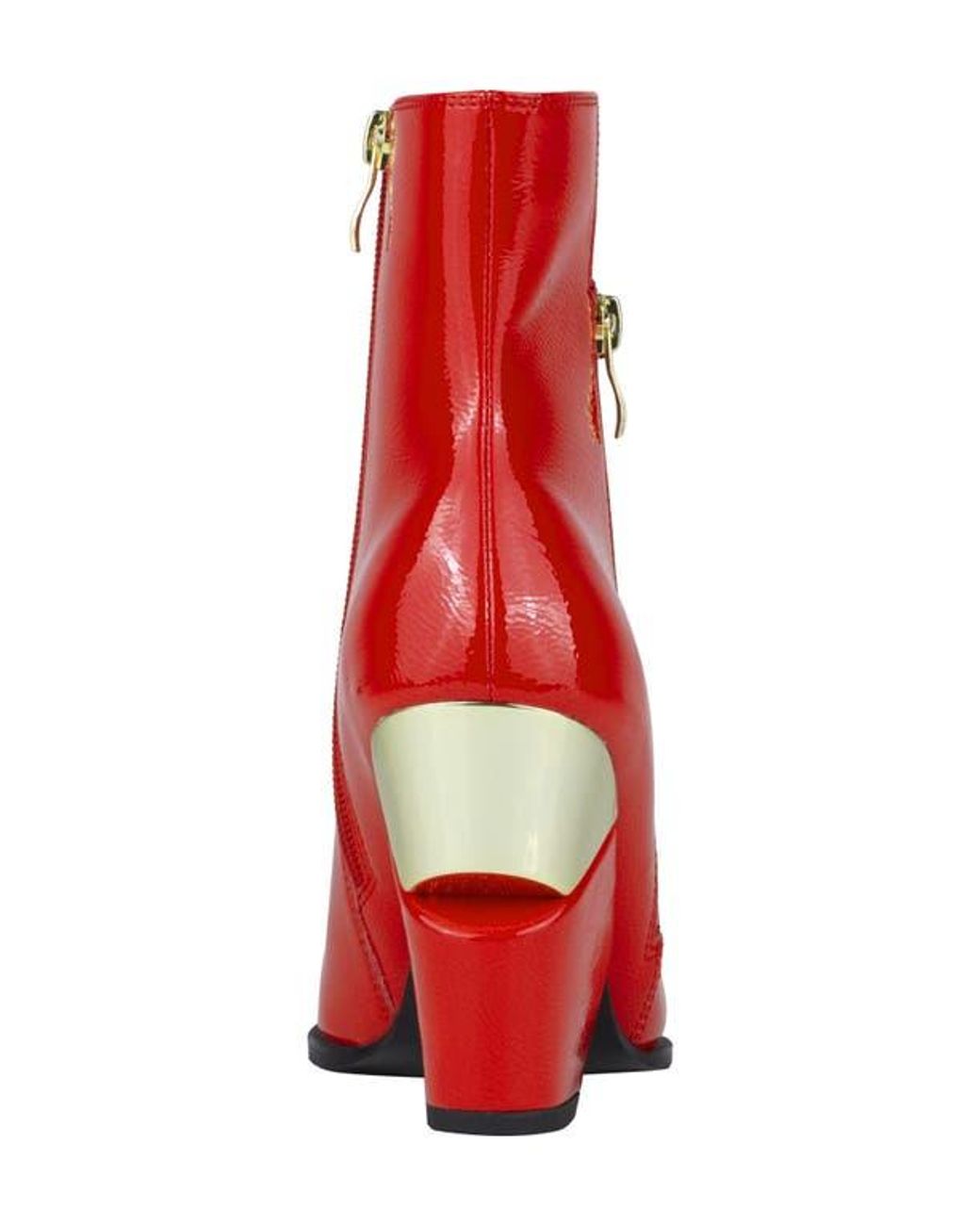 Ninety Union Red Galaxy Pointed Toe Wedge Boot