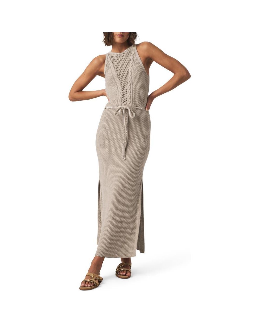 Splendid Collection Splendid Micah Maxi Sweater Dress in Natural | Lyst