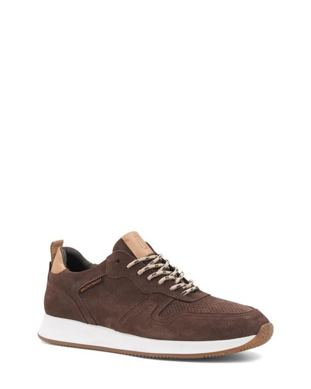 Bruno Magli Brown Capri Sneaker for men