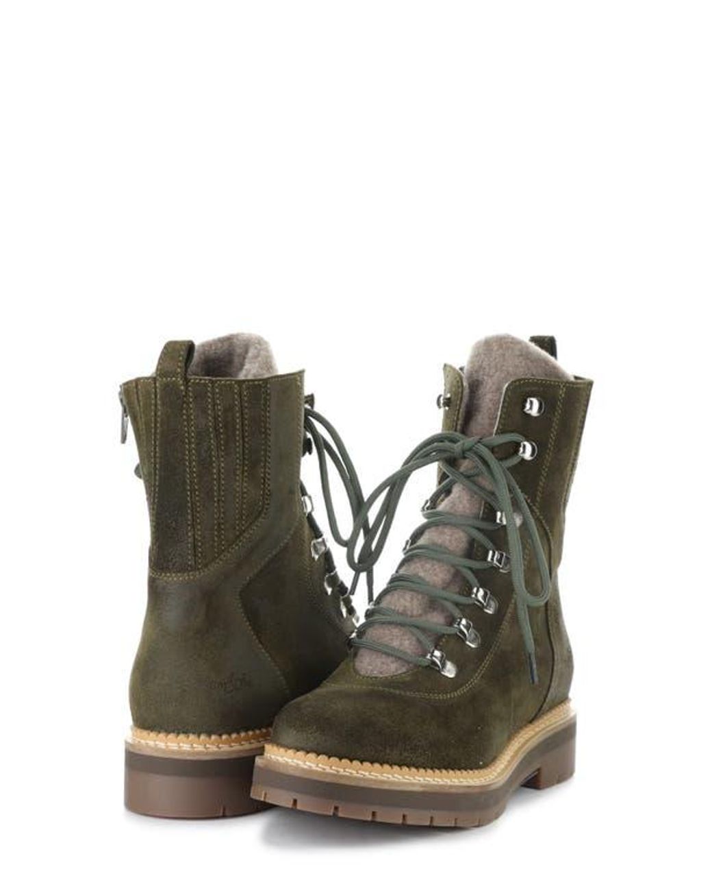 Bos. & Co. Green Adley Waterproof Wool Boot