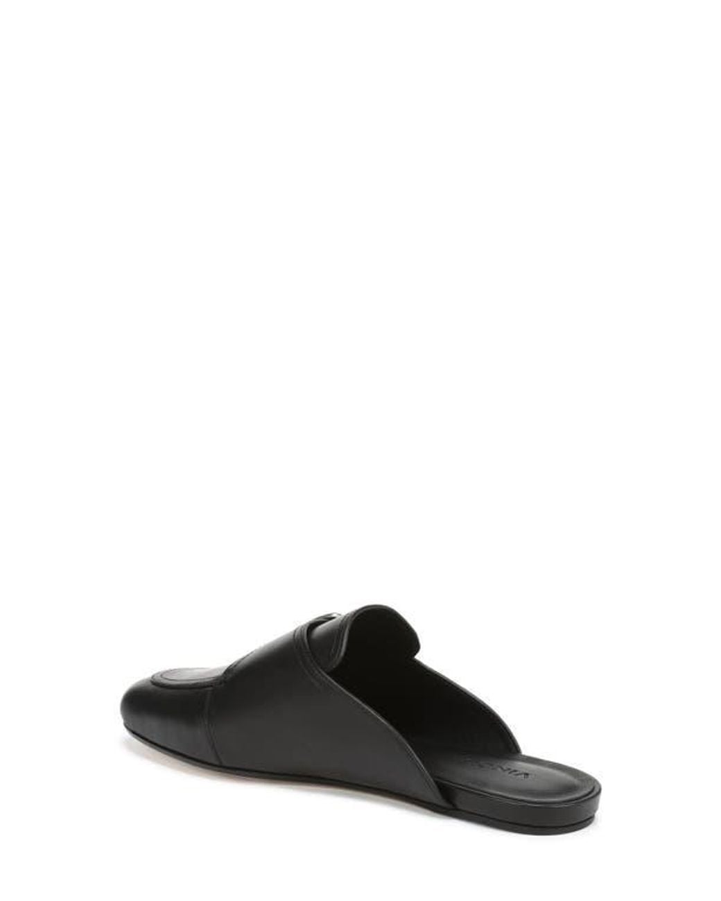Vince Black Minetta Loafer Mule