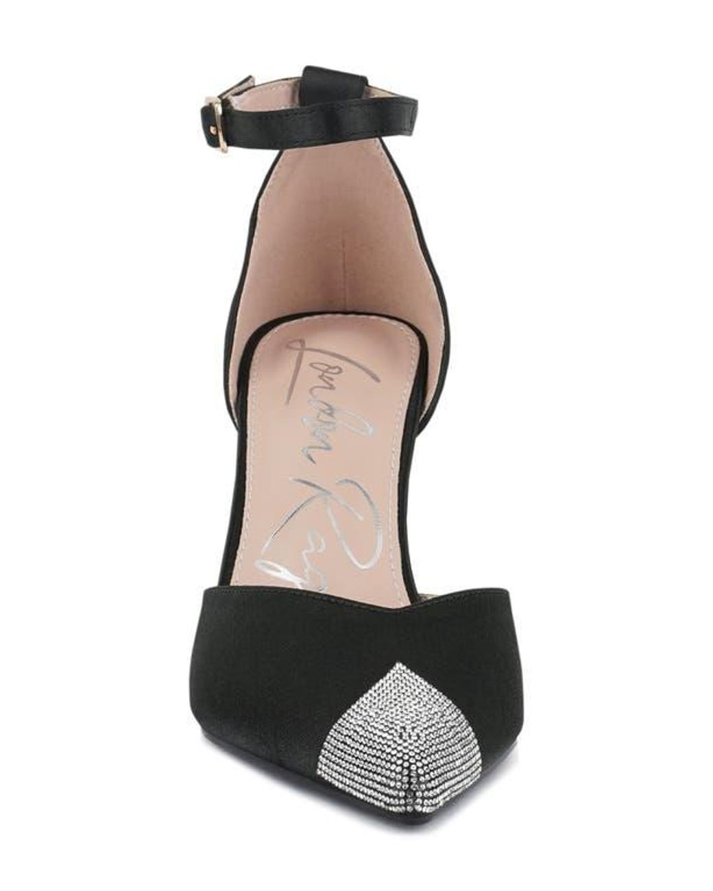 LONDON RAG Black Everalda Pointed Toe Pump