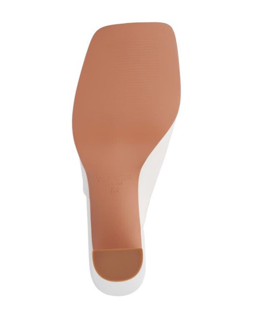 TORGEIS White Darla Slide Sandal