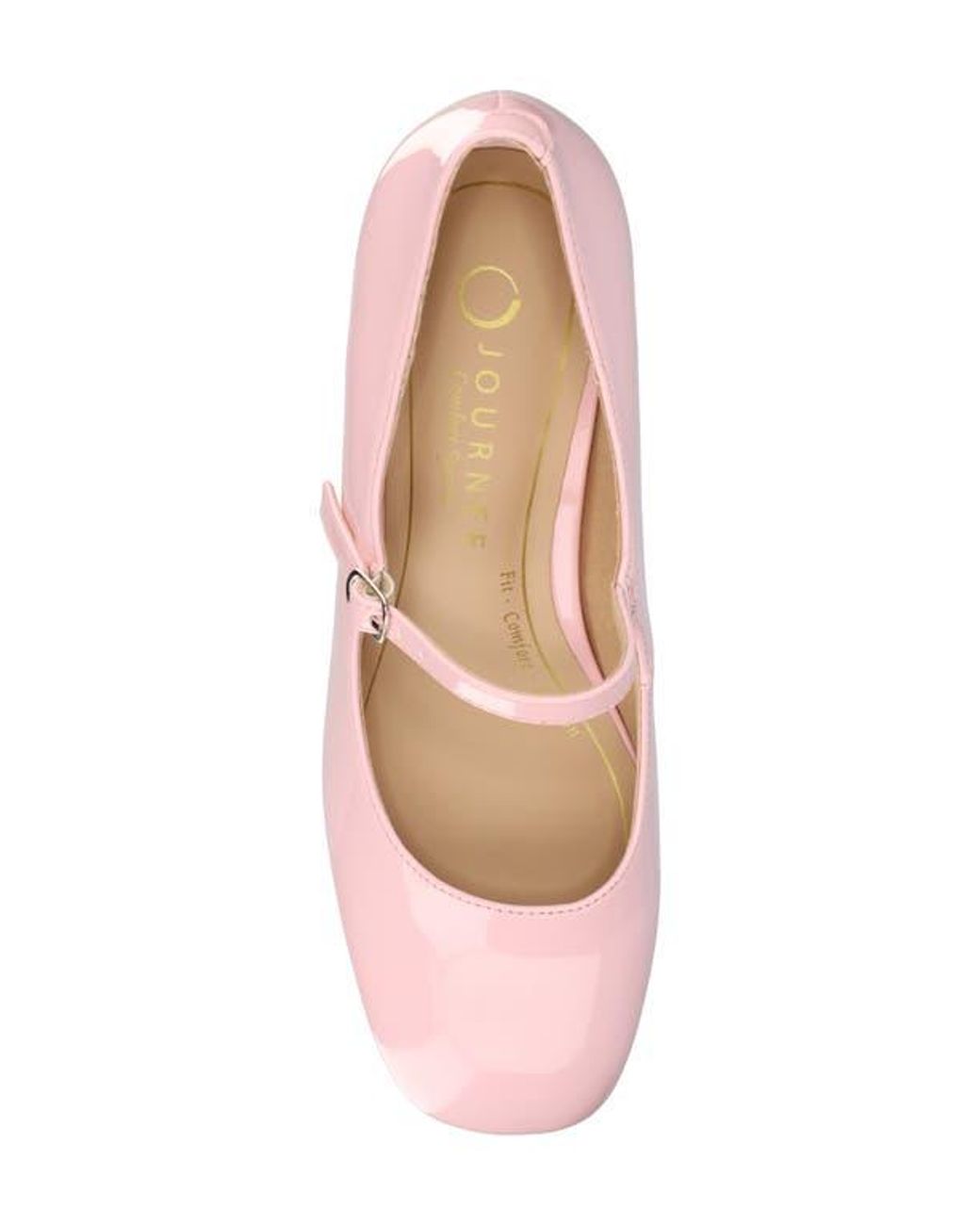 Journee Collection Pink Okenna Pump