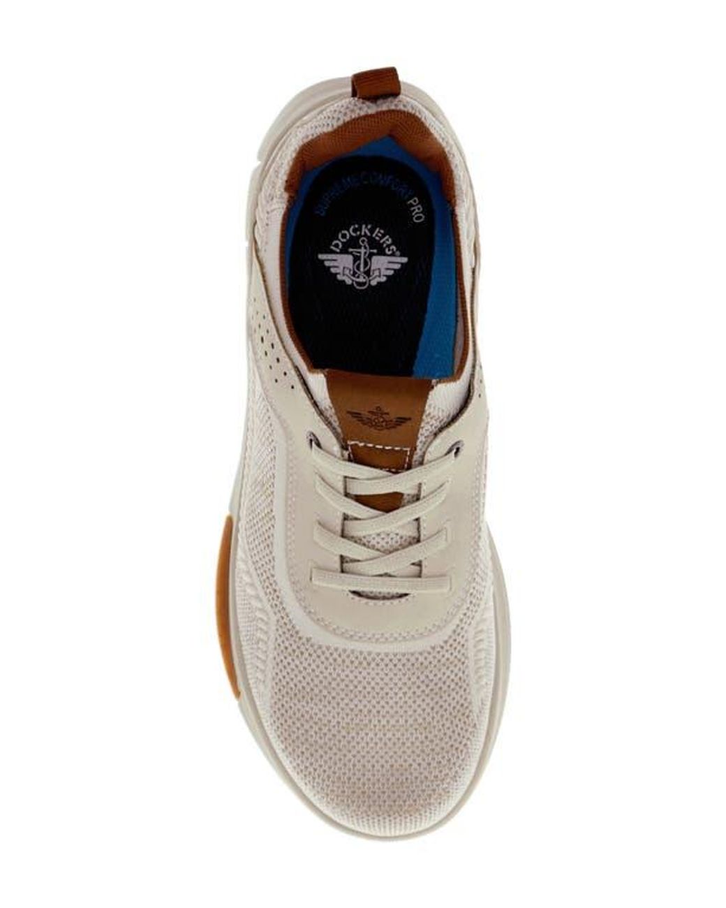 Dockers White Pulse Knit Sneaker for men