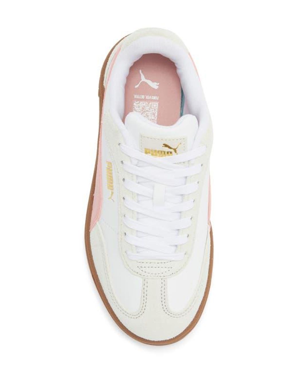 PUMA White Club Ii Era Platform Sneaker