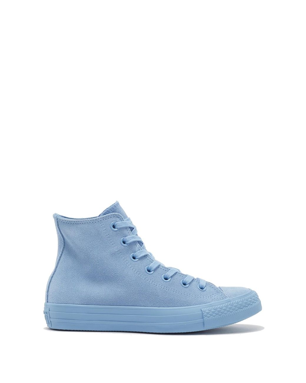 Converse Chuck Taylor(r) All Star(r) Hi - Mono Suede (light Blue) Shoes |  Lyst