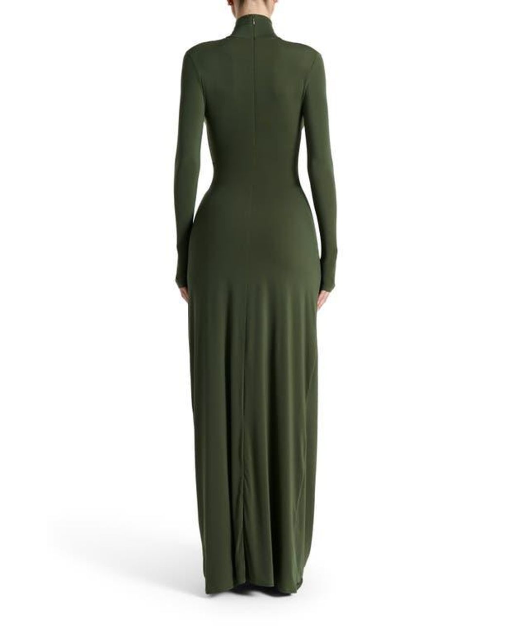 naked wardrobe green dress Naked Wardrobe Ruched Marble Dress - Marble Oli