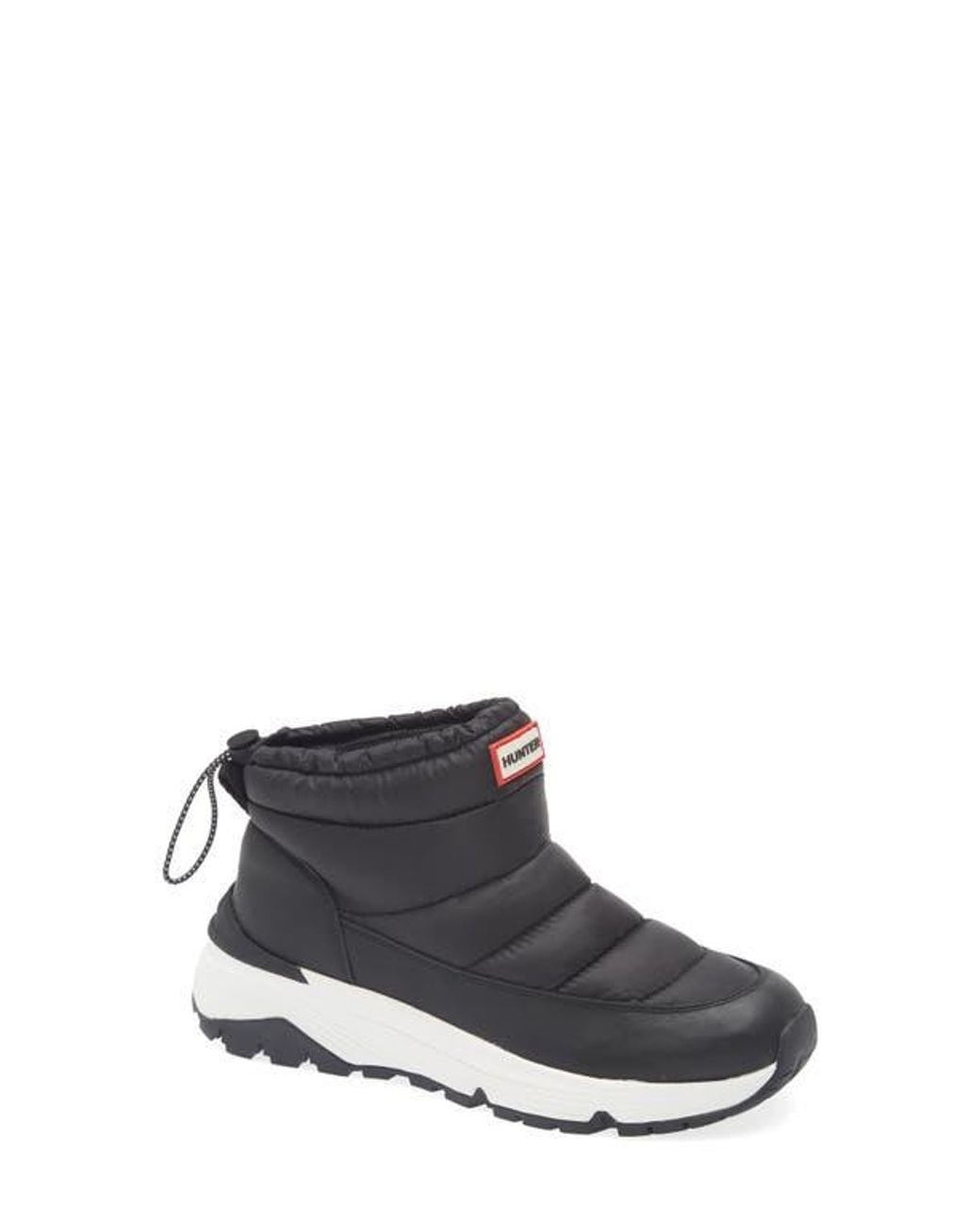 Hunter White Anne Waterproof Snow Boot
