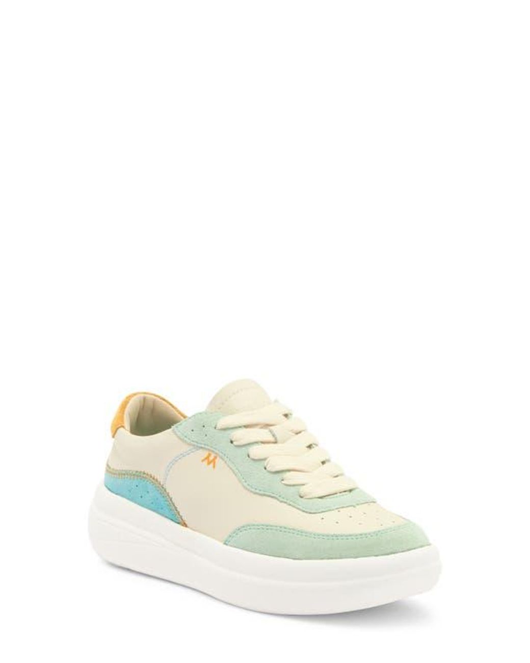 Mykos White Nyla Platform Sneaker
