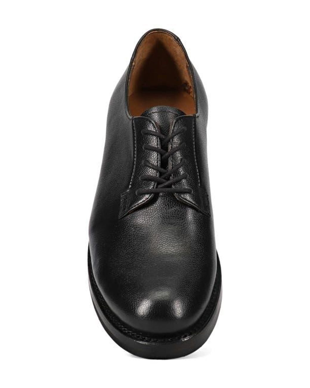 Frye Black Dylan Plain Toe Oxford for men