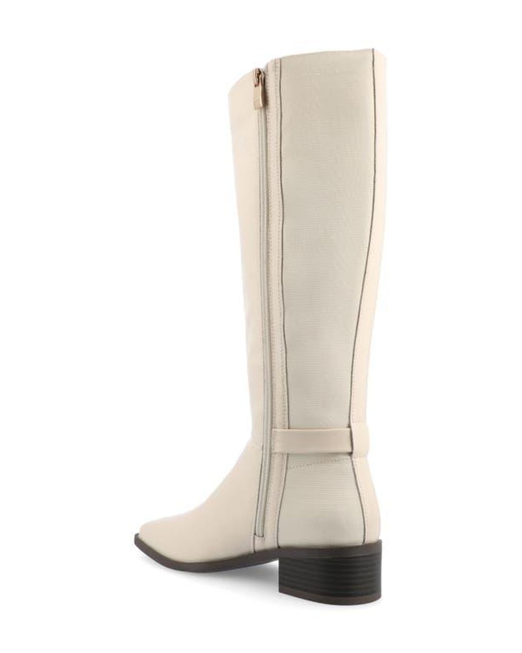 Journee Collection White Londyn Boot