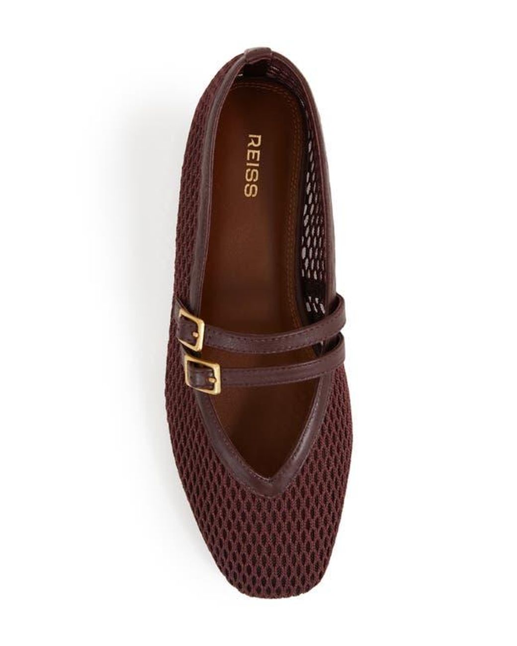 Reiss Brown Elspeth Flat
