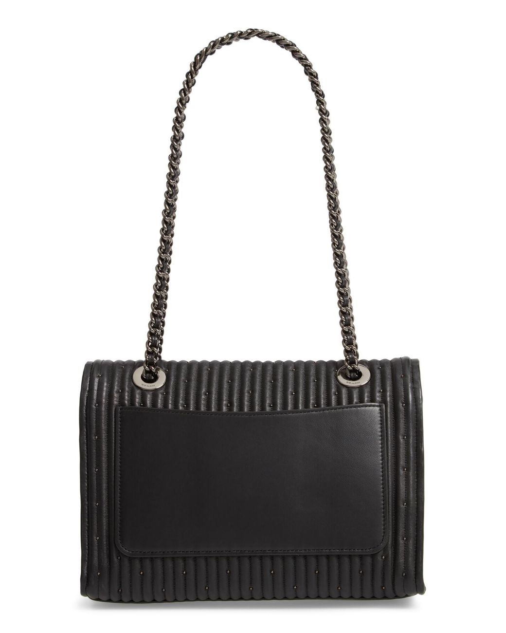 COACH Parker Quilted Leather Shoulder Bag in Black Lyst