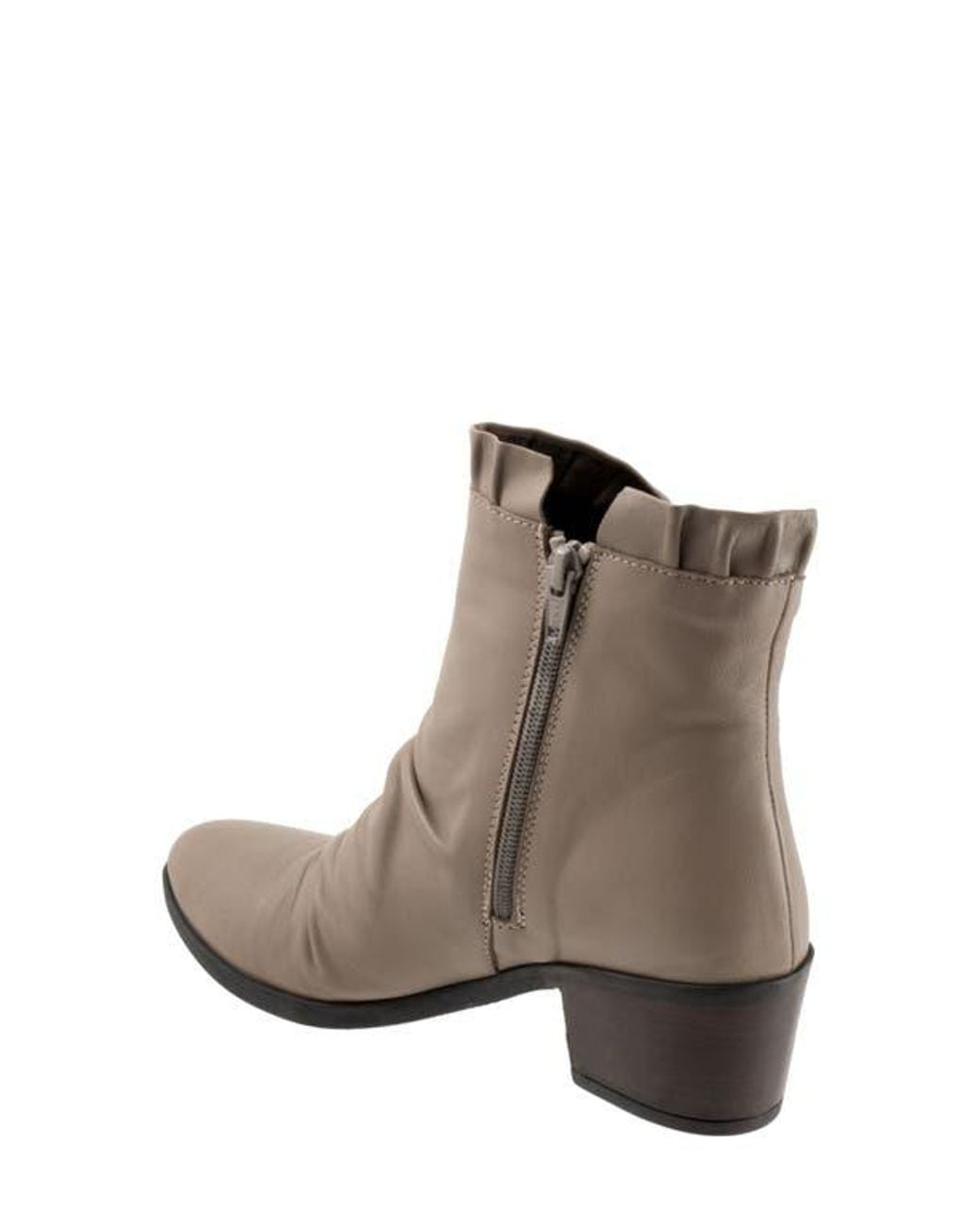BUENO Brown Connie Slouch Bootie