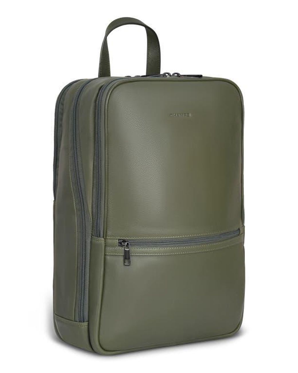 CHAMPS Green Onyx Leather Backpack for men