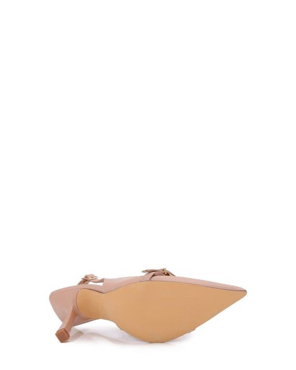 BERNESS Pink Coraline Pointed Toe Slingback Pump
