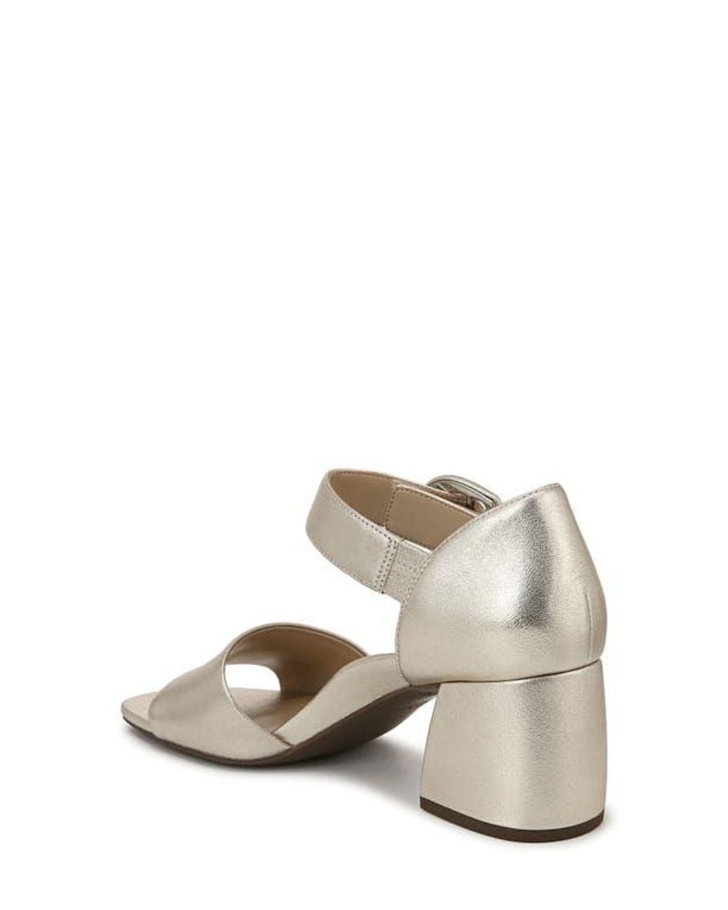 Vionic White Chardonnay Block Heel Sandal