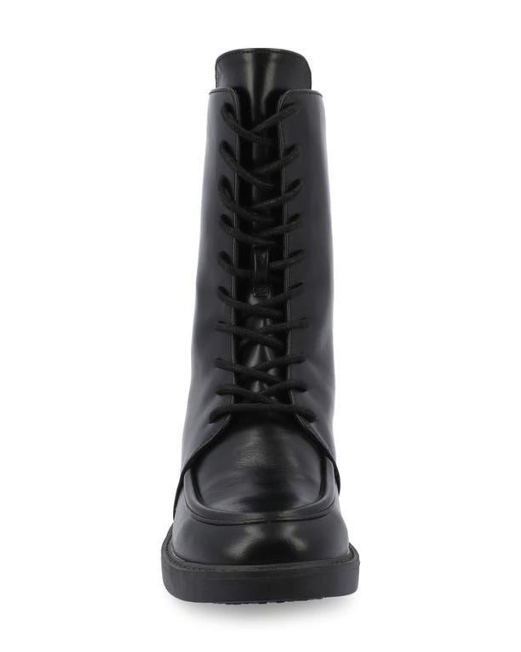 Journee Collection Black Nikks Combat Boot