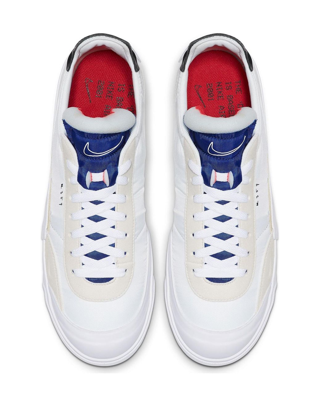 Nike Drop Type Lx Trainers in White for Men | Lyst