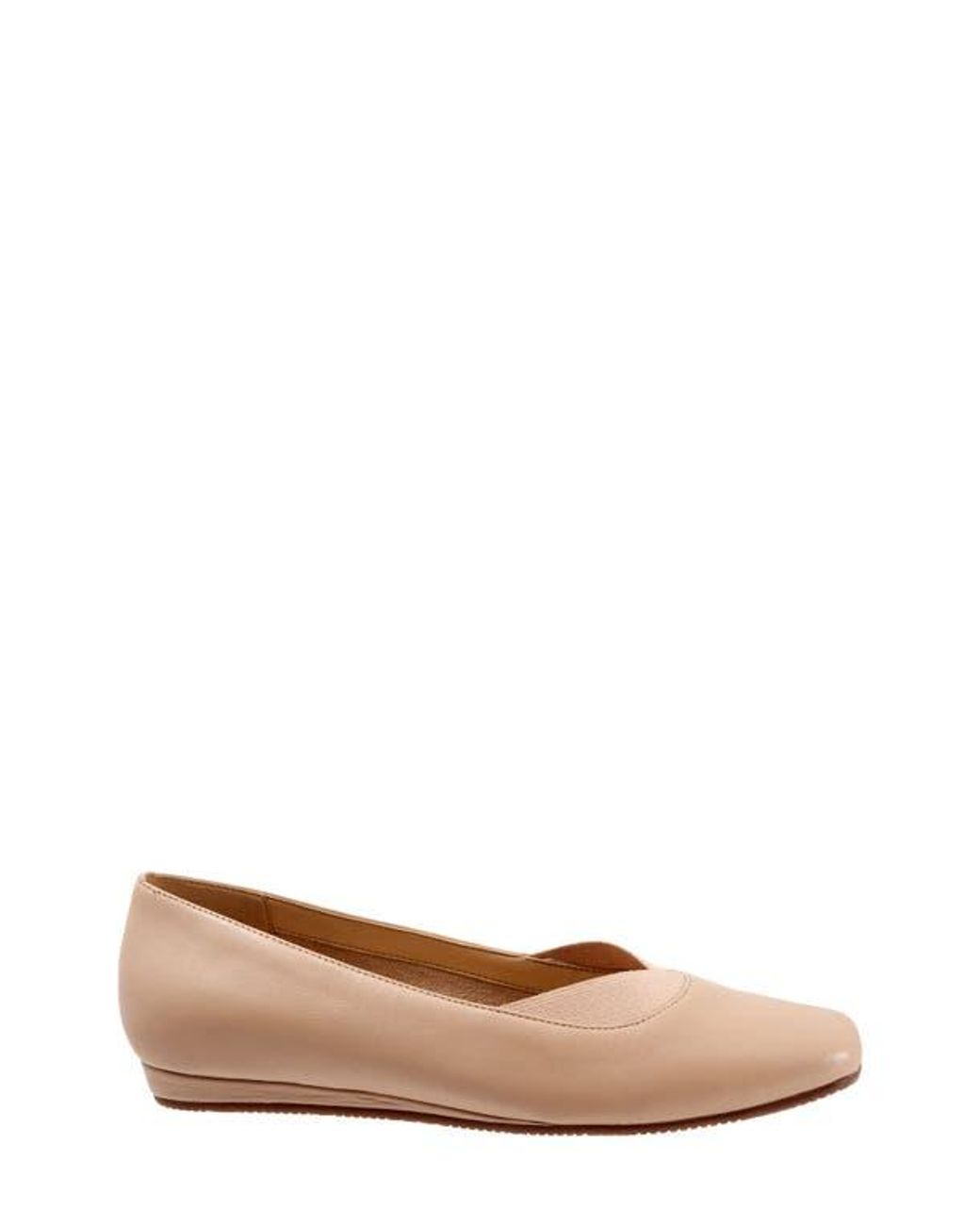 Softwalk® Brown Vianna Flat