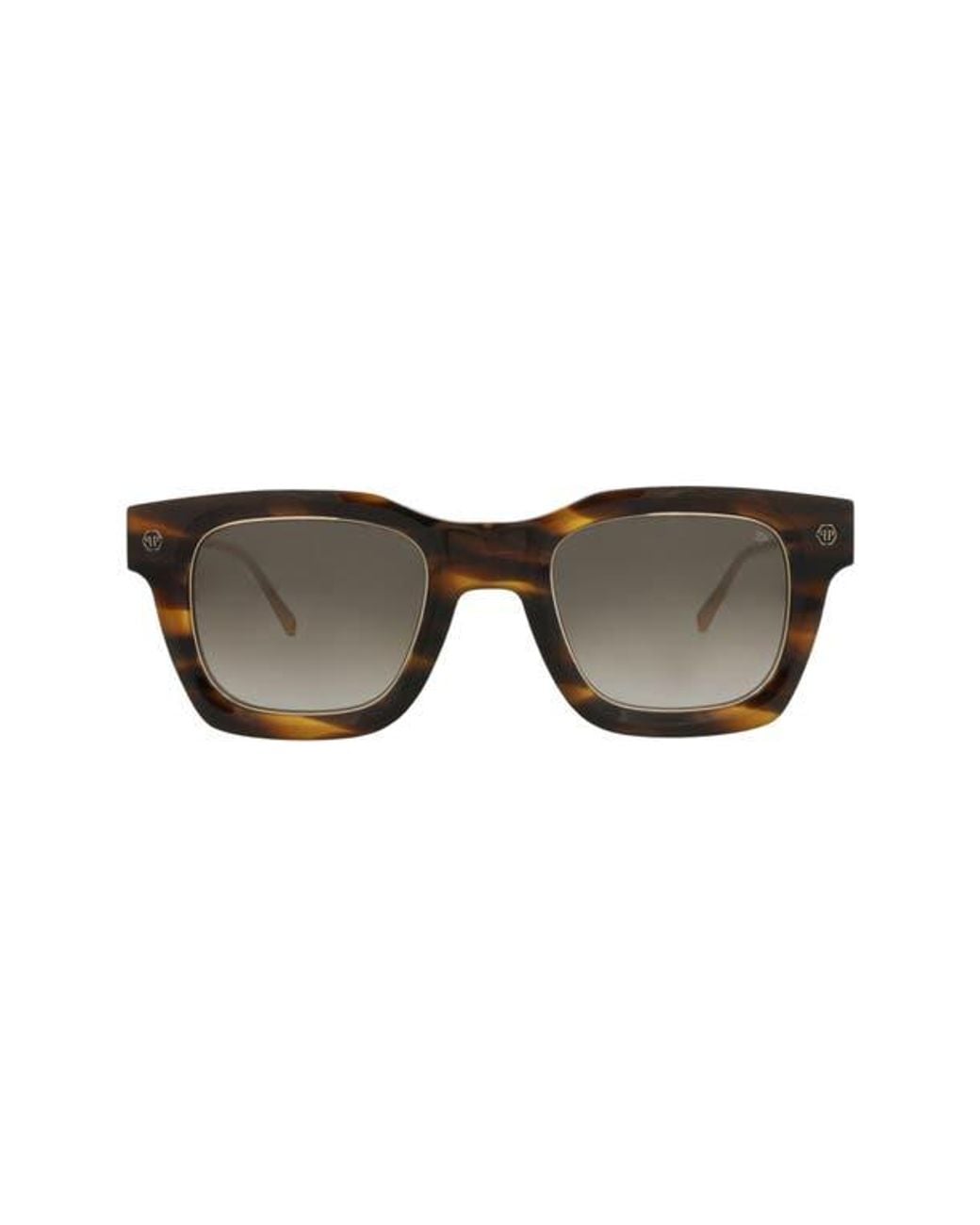 Philipp Plein Brown 50Mm Square Sunglasses for men
