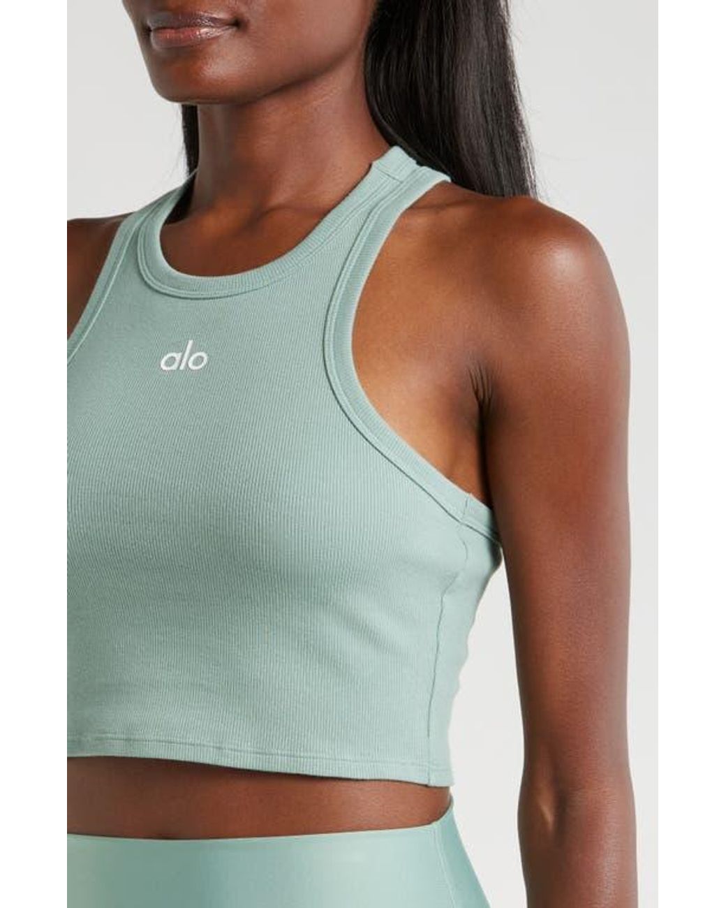 alo-yoga-BOTANICAL-GREEN-WHITE
