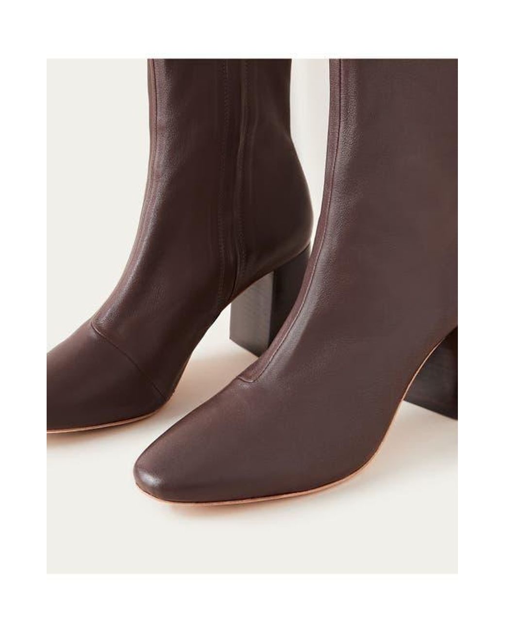 Loeffler Randall Brown Elisa Pointed Toe Bootie