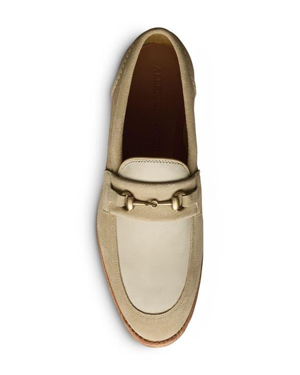 Allen Edmonds White Randolph Bit Loafer for men