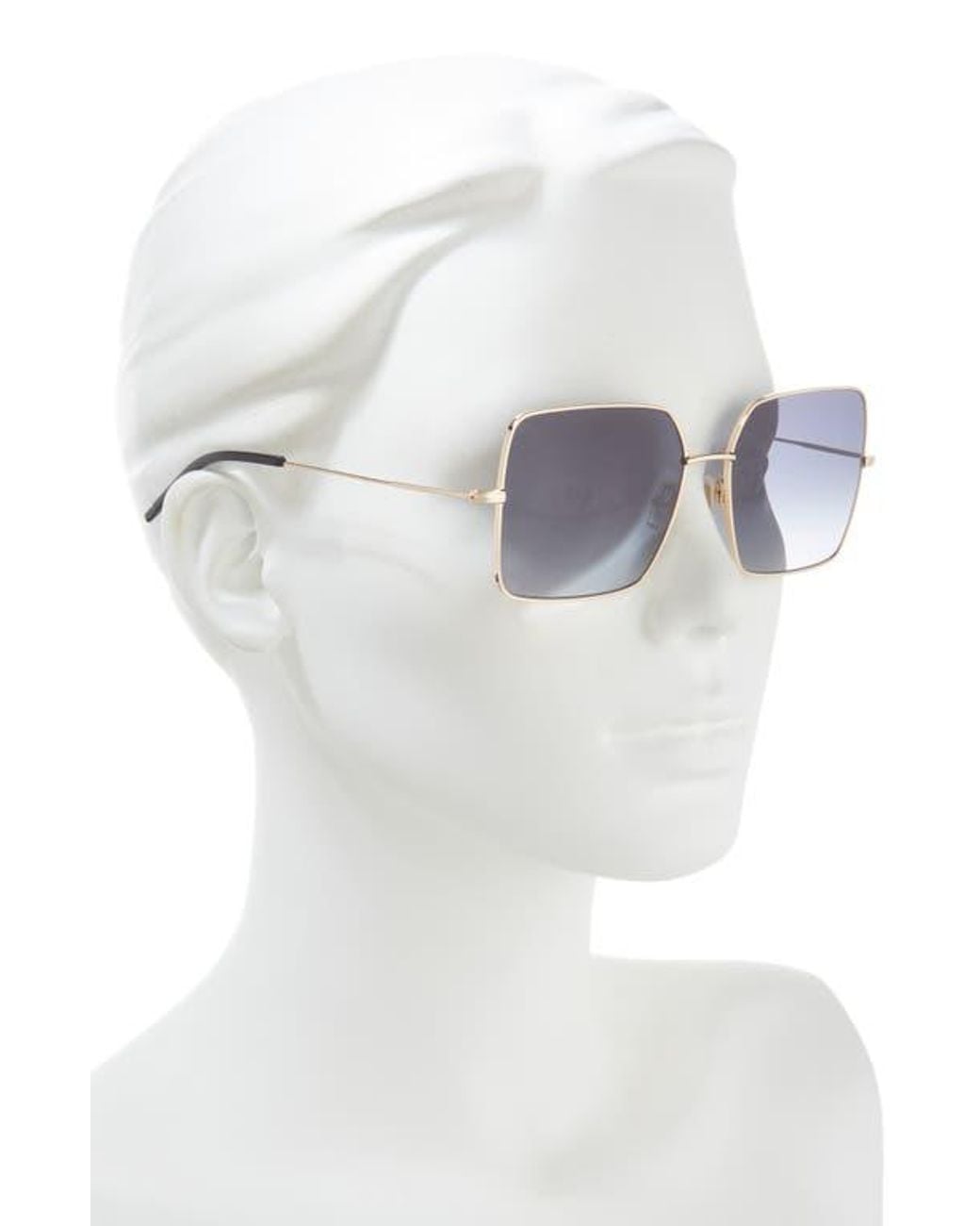 Boss Gray Square Sunglasses
