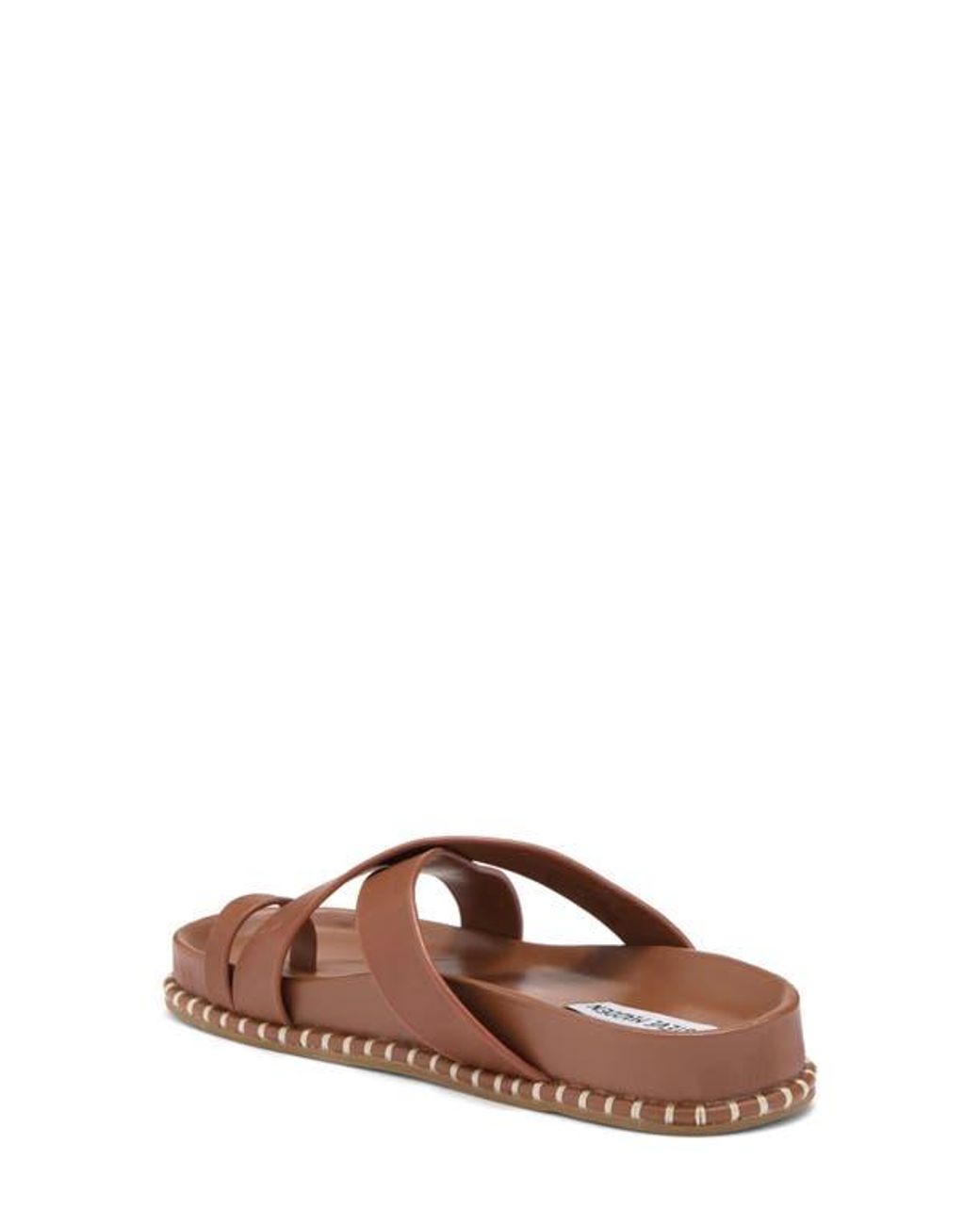 Steve Madden Viena Slide Sandal in Brown | Lyst