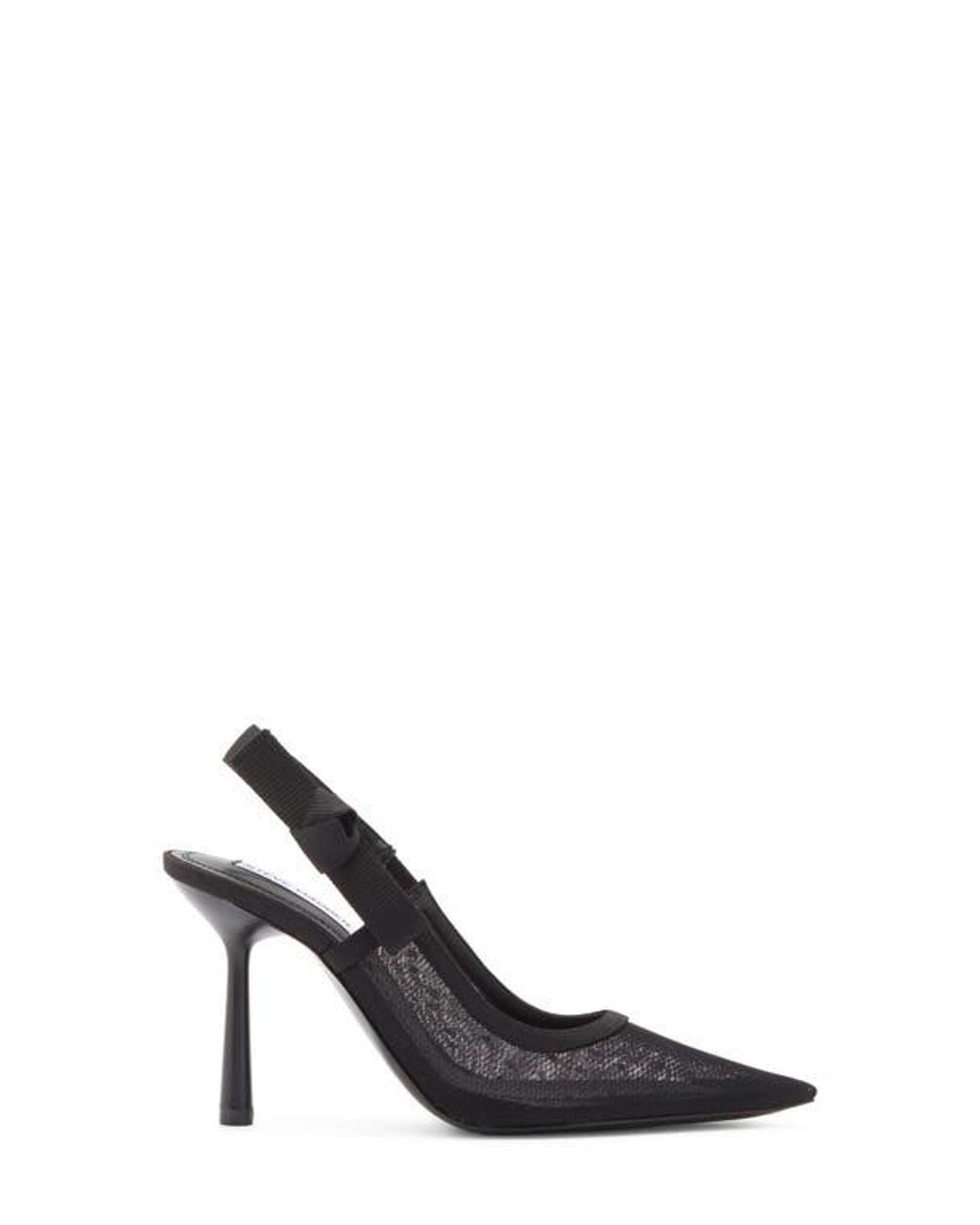 Steve Madden Black Stefani Slingback Pump