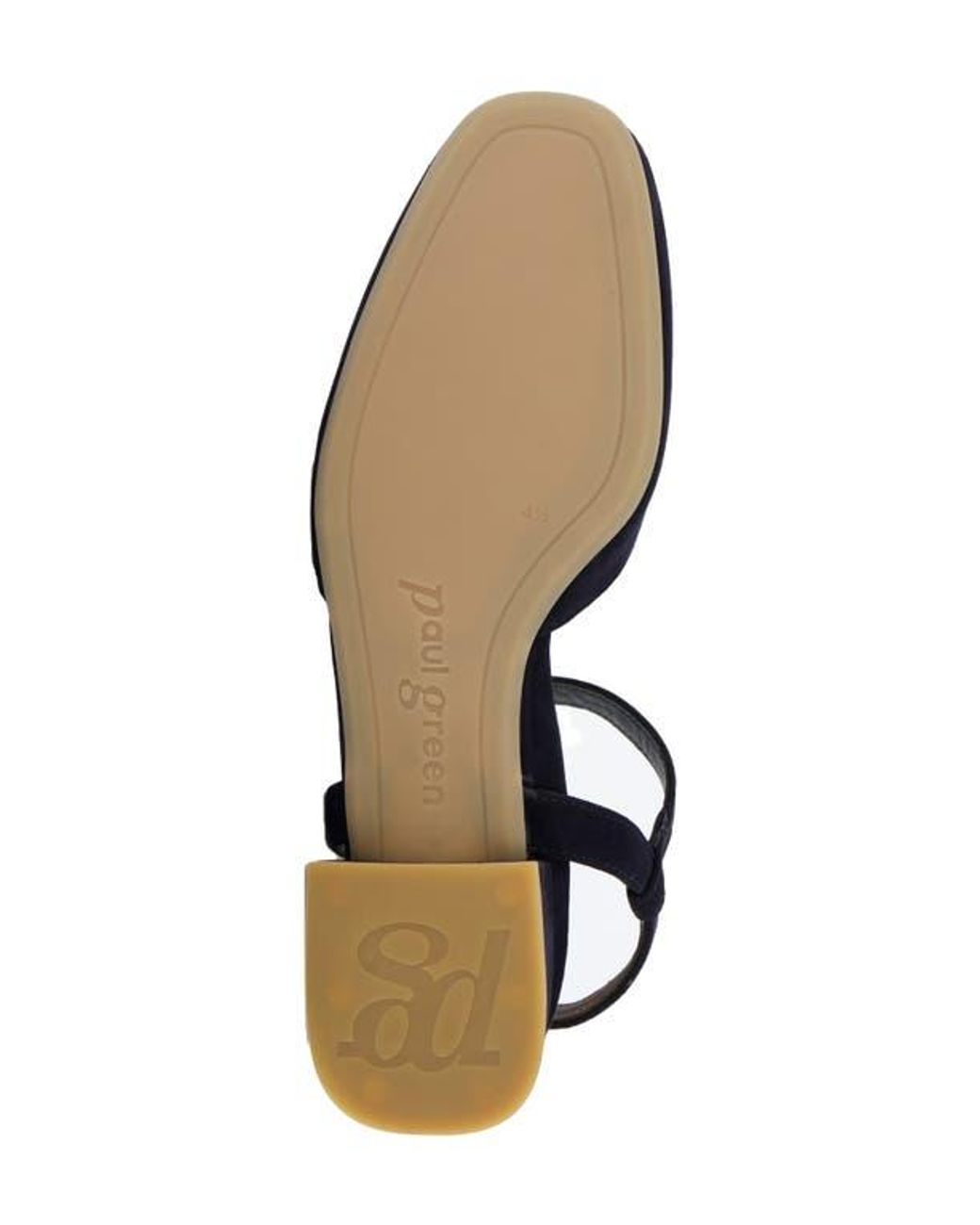 Paul Green Blue Bianca Ankle Strap Pump