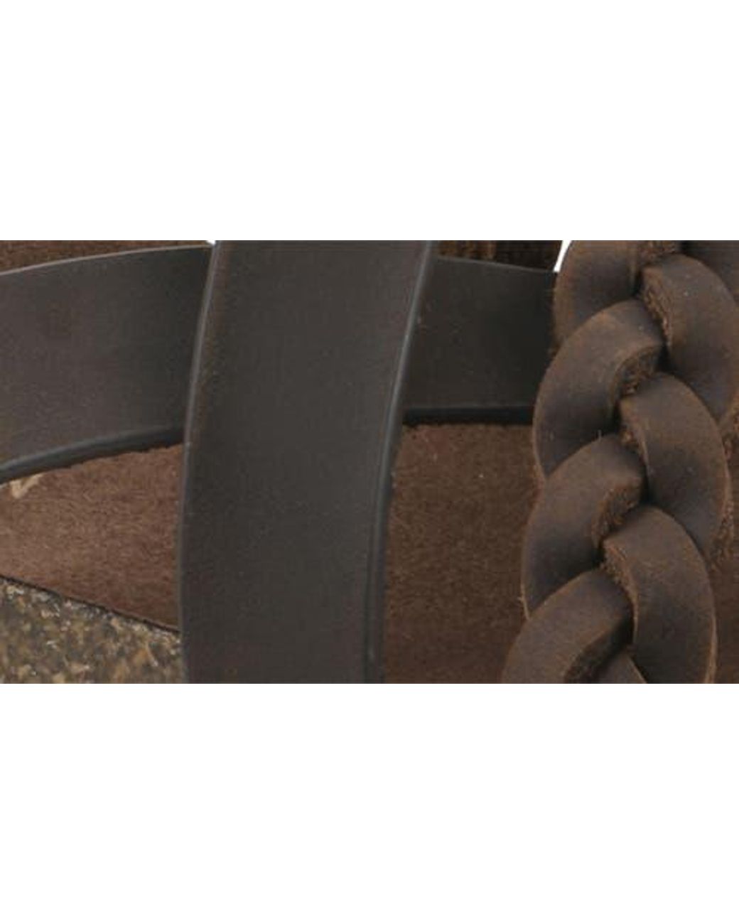 White Mountain Brown Halogen Slide Sandal