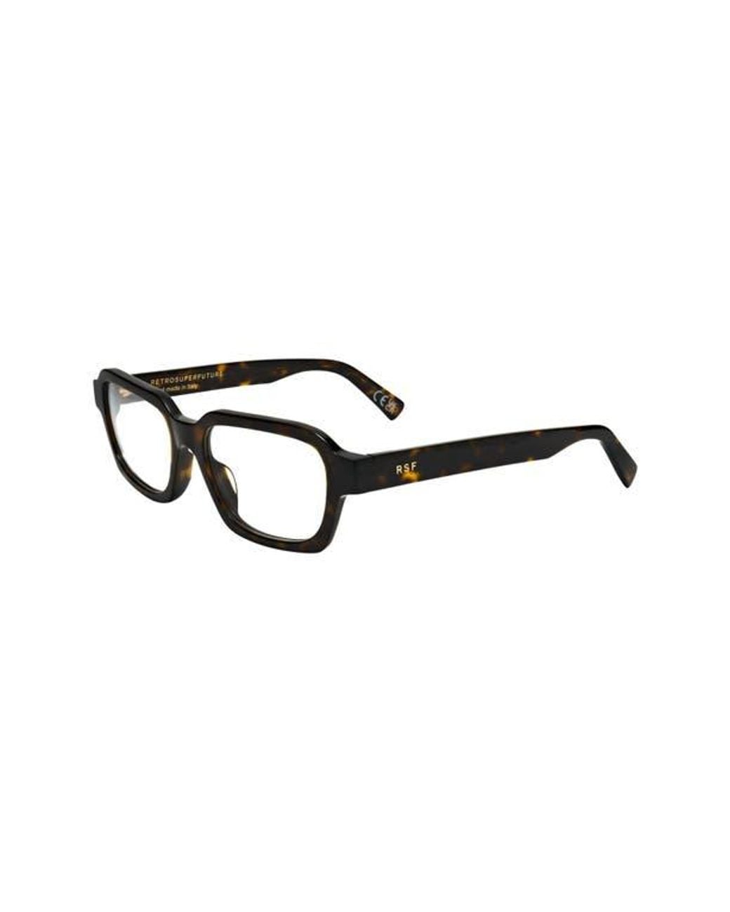 Retrosuperfuture Black 53Mm Square Optical Glasses